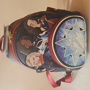 🆕️ Loungefly The Marvel Group Backpack NWT